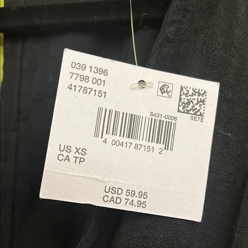 American Eagle Outfitters Black Sleeveless Jumpsuit - Picture 3 of 5